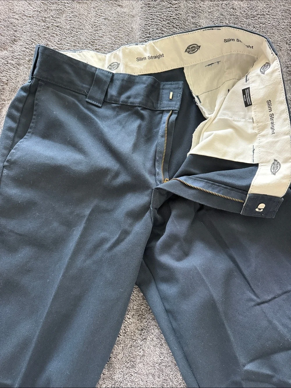 Dickies Men’s Dark Navy Work Chinos